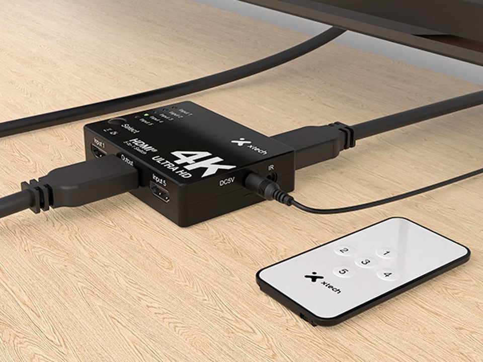 Switch HDMI® de 5 puertos XHA-430 Xtech - Imagen 3