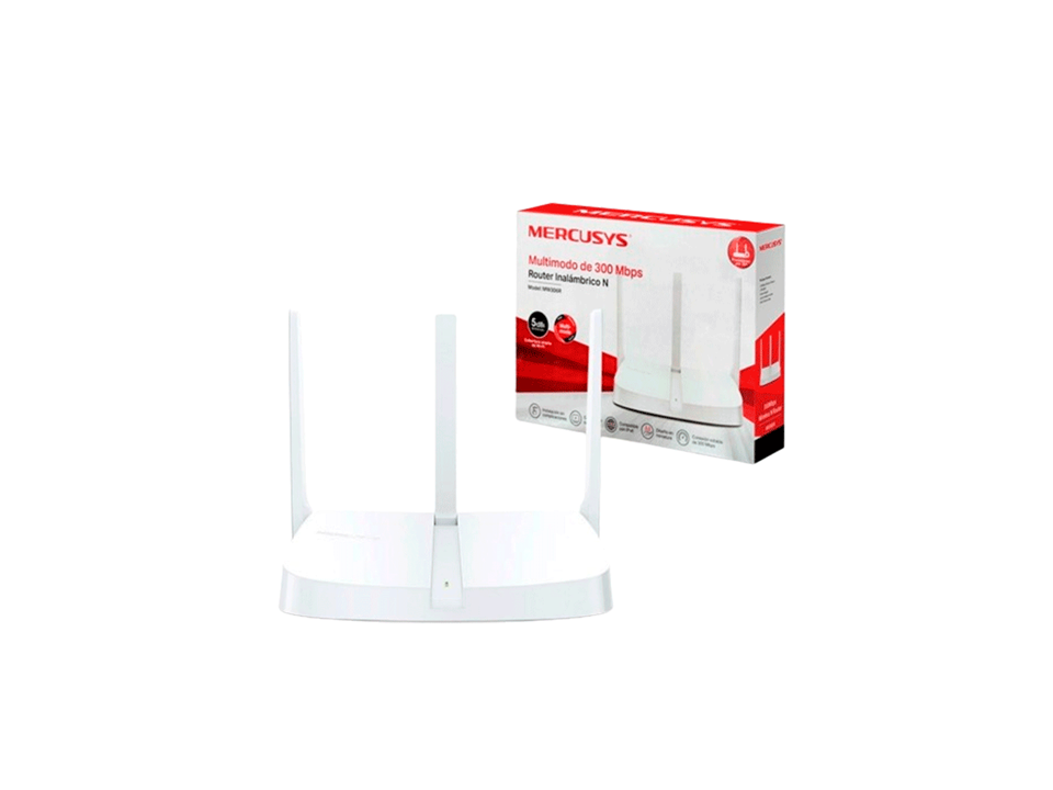 ROUTER INALÁMBRICO MERCUSYS MW306R (N300) - Imagen 2