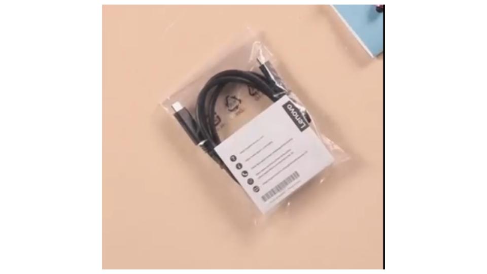 Cable de carga y datos USB-C a USB-C de 2 metros - Lenovo - Imagen 4