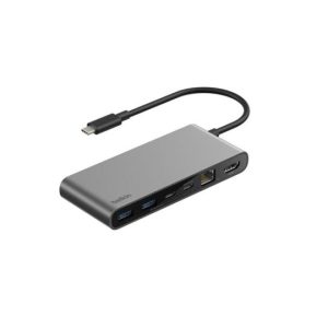 Adaptador multipuerto e infraestructura 8 en 1 USB-C - Belkin Connect
