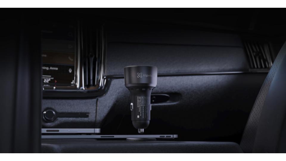 Cargador para automóvil (Car power adapter) de 60 Watt | PowerCar KCC-060 - Klip Xtreme - Imagen 6