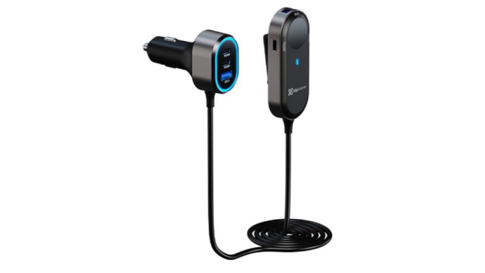 Cargador para automóvil (Car power adapter) de 100 Watt | PowerCar KCC-100 - Klip Xtreme - Imagen 2
