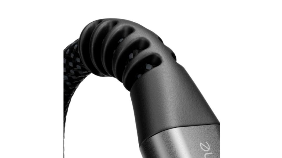 Cable de carga rápida PowerGo 750 Braided (Trenzado) Negro de 3m - Klip Xtreme - Imagen 3