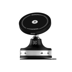 Soporte de auto con carga inalámbrica de 15W - Klip Xtreme PowerCar Dock (KCW-250)