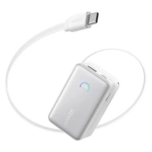 Banco de energía portátil con cable USB-C | Nano Power Bank 45W - Anker