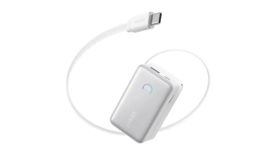 Banco de energía portátil con cable USB-C | Nano Power Bank 45W - Anker