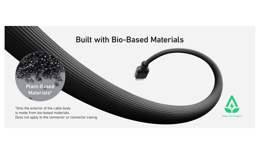 Cable de carga USB-C a USB-C de 100 w - 0.9m - (Bio-Based) Anker - Imagen 3