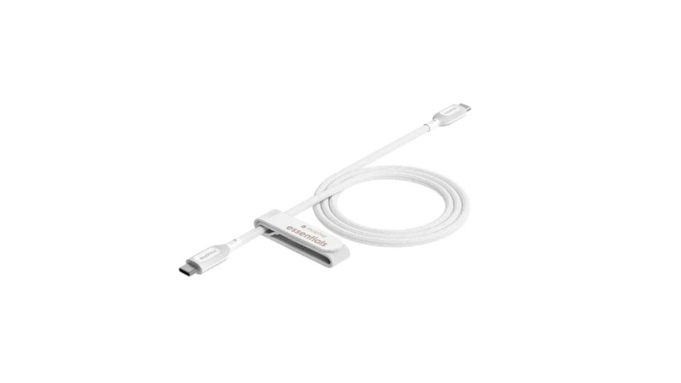 Cable de carga USB-C a USB-C de 60 W | Braided (Trenzado) blanco de 1m - Mophie - Imagen 4