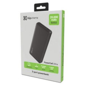 Banco de energía portátil KPB- 750 | PowerCell Ultra 20000 - Klip Xtreme