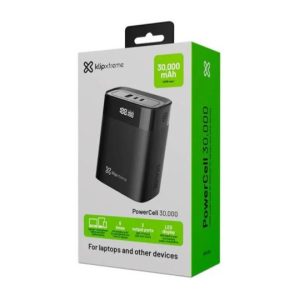 Banco de energía portátil KPB-850 | PowerCell 30,000 – Klip Xtreme