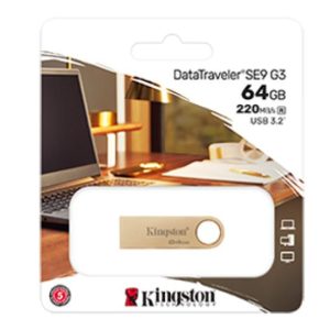 Unidad flash USB 3.2 Gen 1 de 64GB Dorado - Kingston