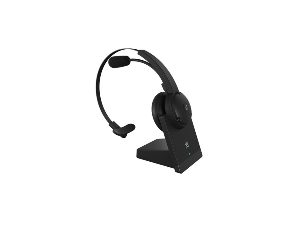 Klip Xtreme Wireless Headset – Audífonos inalámbricos para conferencias y audio con micrófono integrado