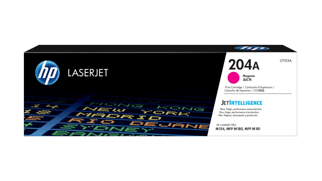 HP 204A Cartucho de Tóner Magenta