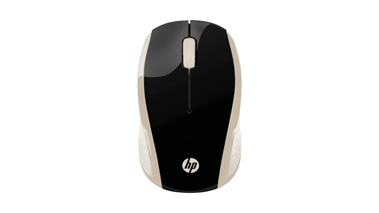 HP 200 Mouse Inalámbrico Oro