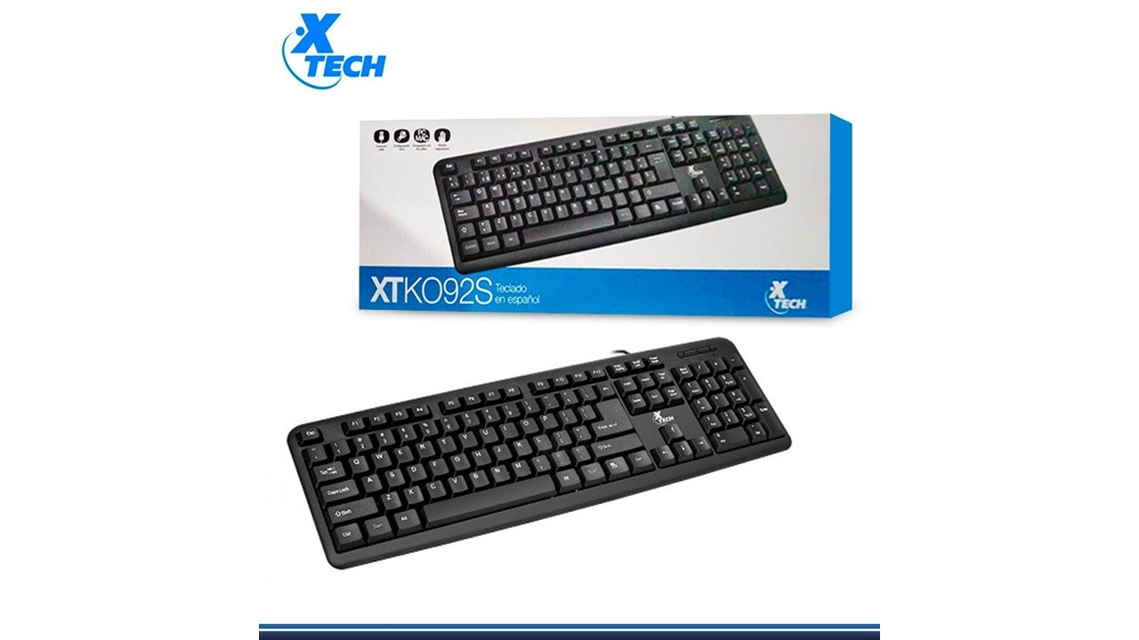 Xtech XTK-311S - Combo de teclado y mouse inalámbrico - Imagen 2