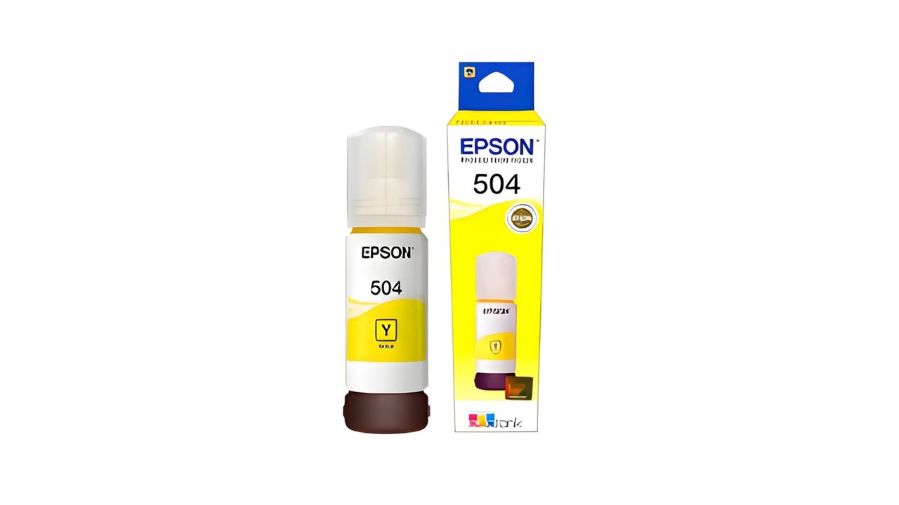 Epson 504 Botella de Tinta Original Amarilla