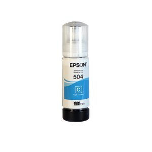 Epson 504 Botella de Tinta Original Cian 70 ml