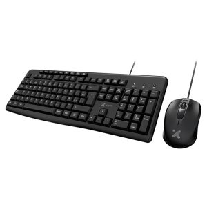 Dúo de teclado y ratón  multimedia en español y mouse XTK-302S