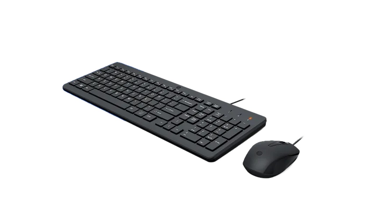 HP 150 Wired Mouse and Keyboard Combo