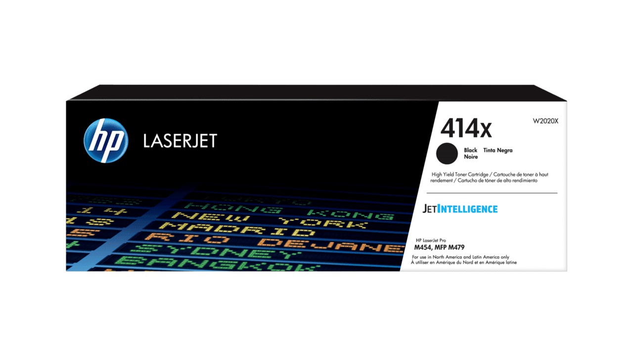 HP Cartucho de Tóner Negro 414X