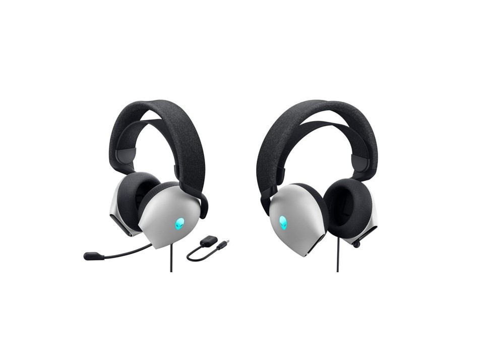Alienware AW520H Wired Gaming Headset Lunar Light - Imagen 2