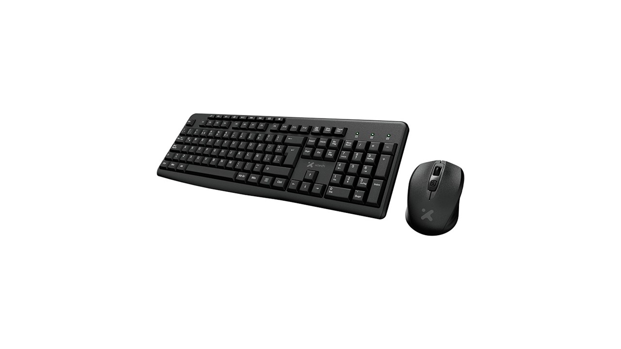 Xtech XTK-311S - Combo de teclado y mouse inalámbrico