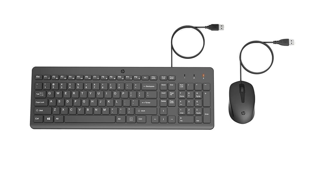 HP 150 Wired Mouse and Keyboard Combo - Imagen 2