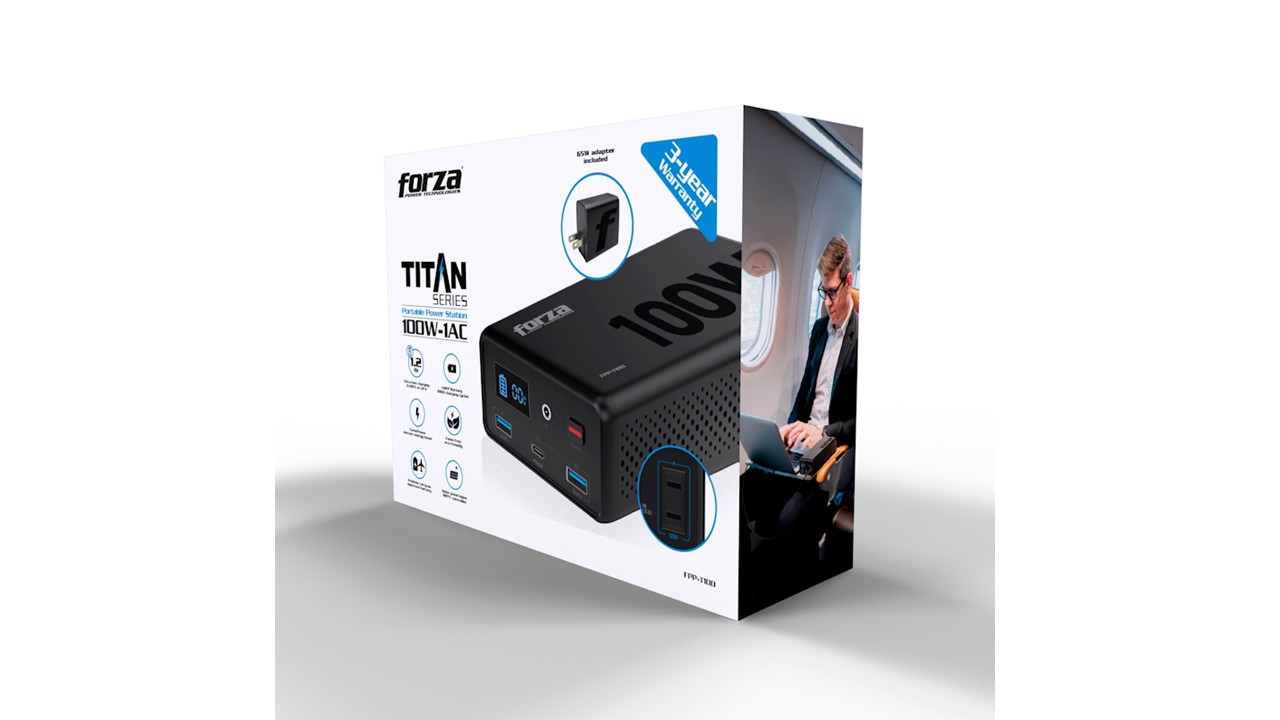 Forza Titan Mini FPP-T100 Estación de Energía Portátil 100W - Imagen 3
