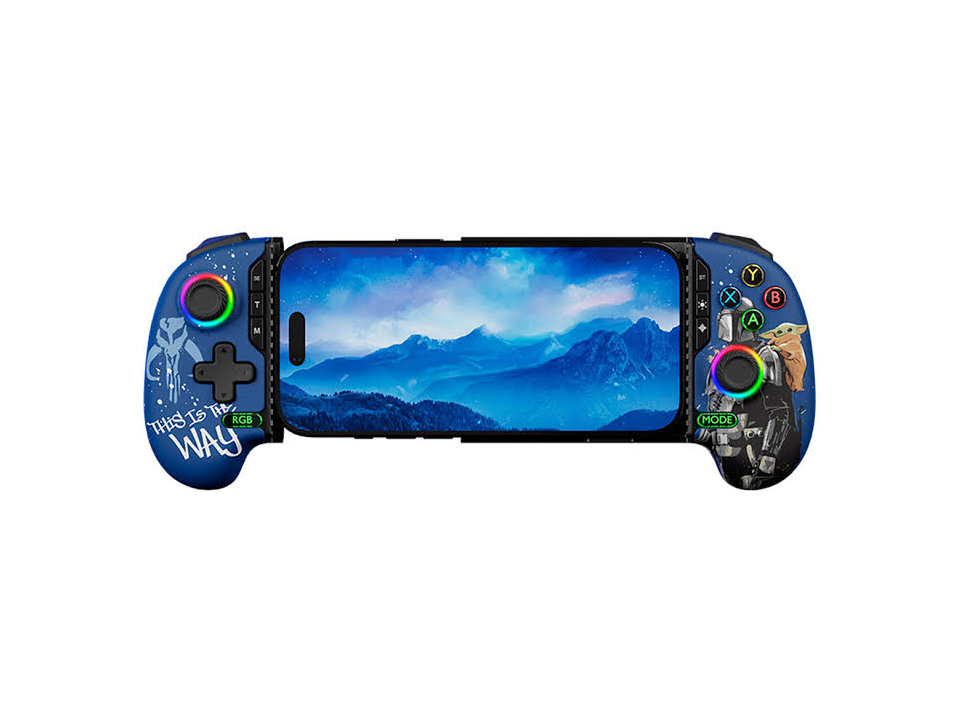 CONTROL GAMER PARA CELULAR PRIMUS BLUETOOTH THE MANDALORIAN (PMC-02BT ML) - Imagen 3