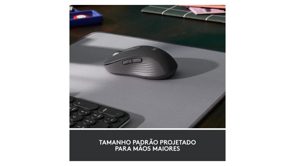 Mouse inalámbrico ergonómico - Logitech Signature M650 L - Imagen 4