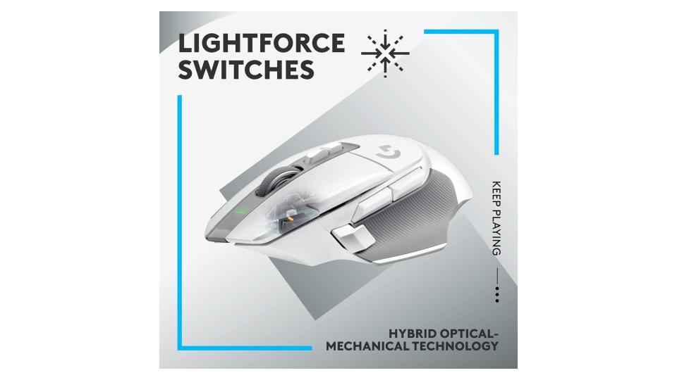 Mouse inalámbrico de alto rendimiento Blanco - Logitech G G502 X LIGHTSPEED - Imagen 6