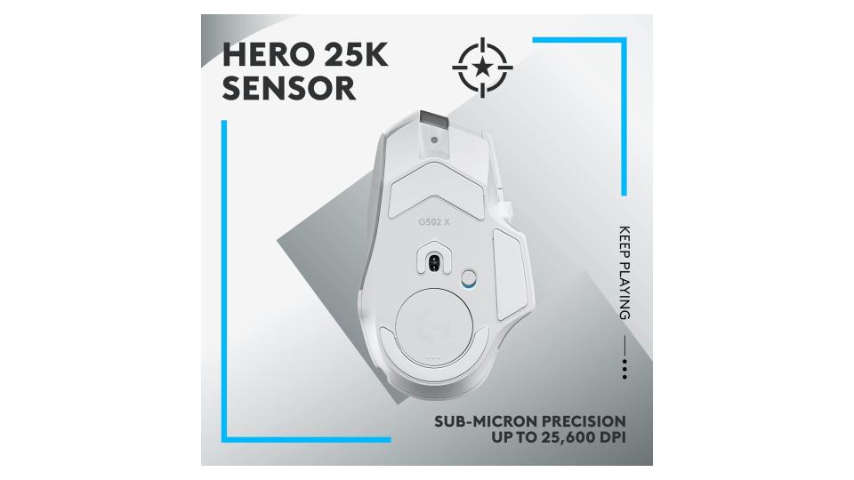 Mouse inalámbrico de alto rendimiento Blanco - Logitech G G502 X LIGHTSPEED - Imagen 5