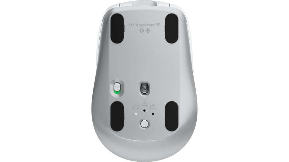 Mouse Óptico Inalámbrico con Receptor de USB Logitech Logi Bolt Color Gris Pálido - Logitech MX Anywhere 3S - Imagen 2