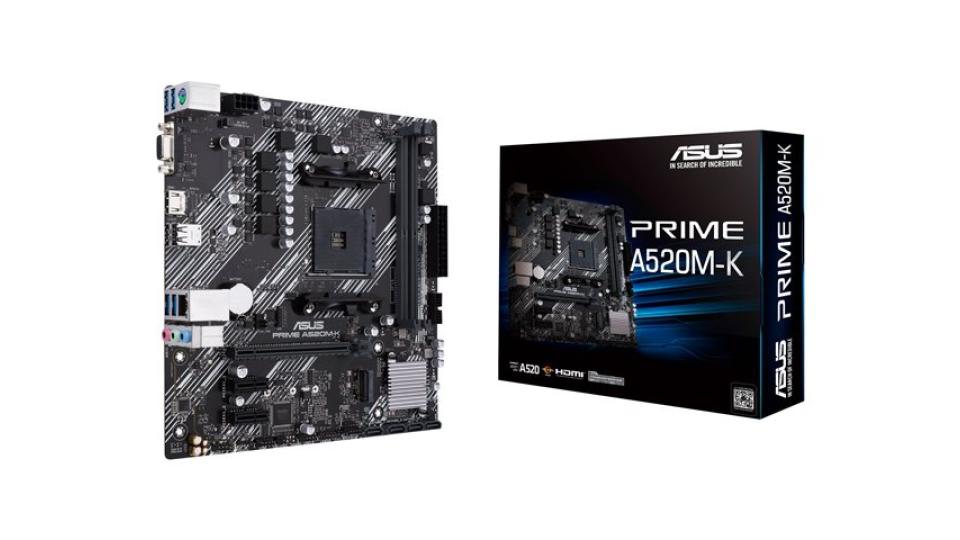 Placa base - micro ATX - ASUS PRIME A520M-K