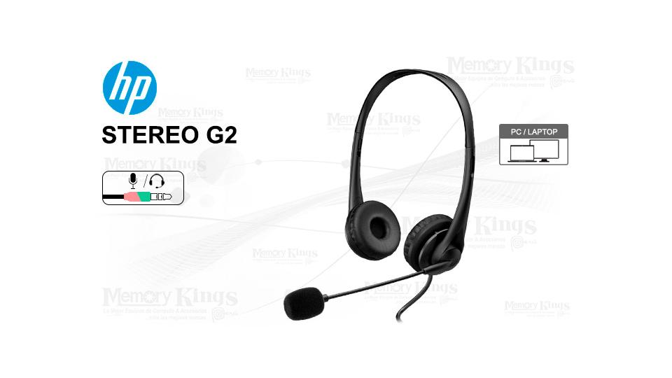 Auriculares estéreo corporativos con conectividad USB Tipo-A G2 - HP - Imagen 5