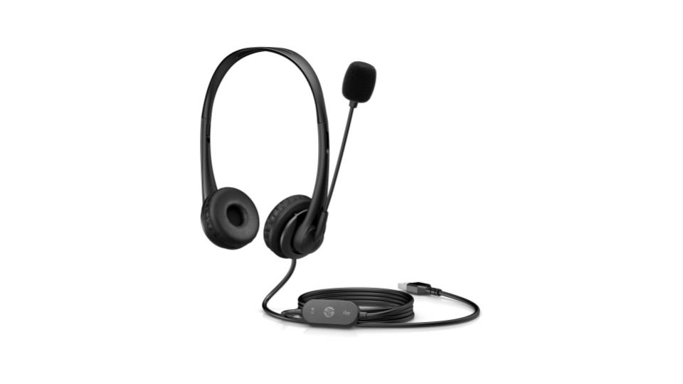 Auriculares estéreo corporativos con conectividad USB Tipo-A G2 - HP