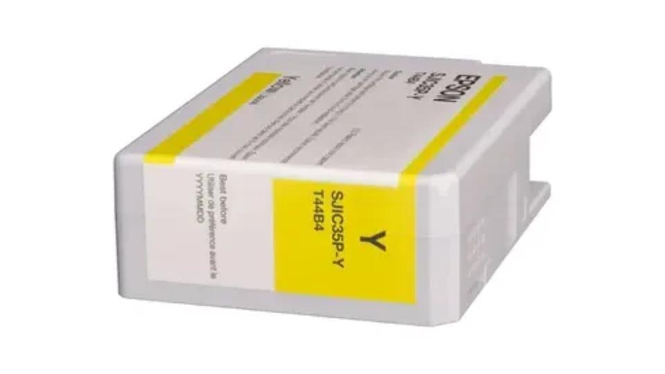 Cartucho de Tinta Original Epson SJIC35P-Y Amarillo (CW-C6000/C6500 Series) - Imagen 3