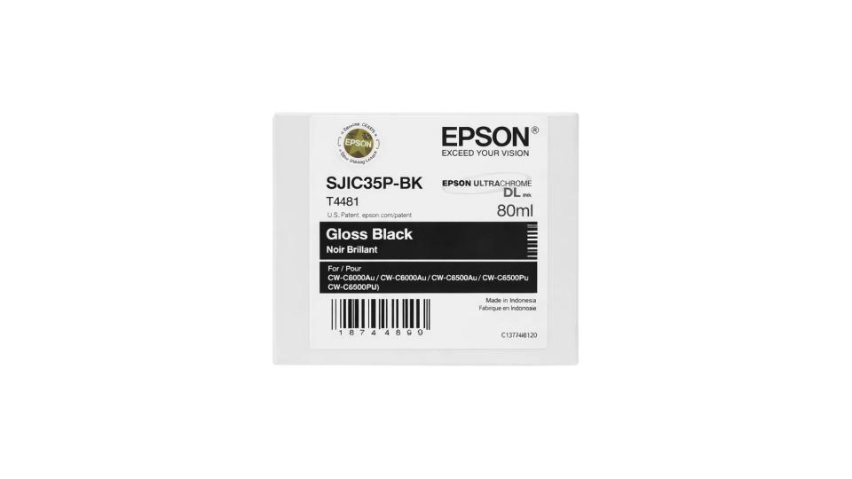 Cartucho de Tinta Original Epson SJIC35P-MK Negro Mate (CW-C6000/C6500 Series) - Imagen 2