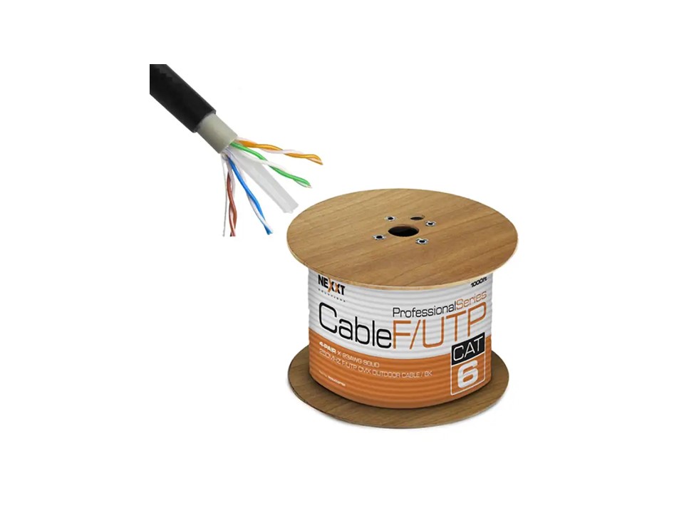 Bobina de Cable de Red para Exterior Cat6 Nexxt Professional