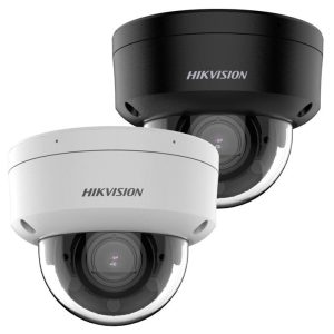 Hikvision Cámara Domo IP 6MP Varifocal AcuSense Antivandálica