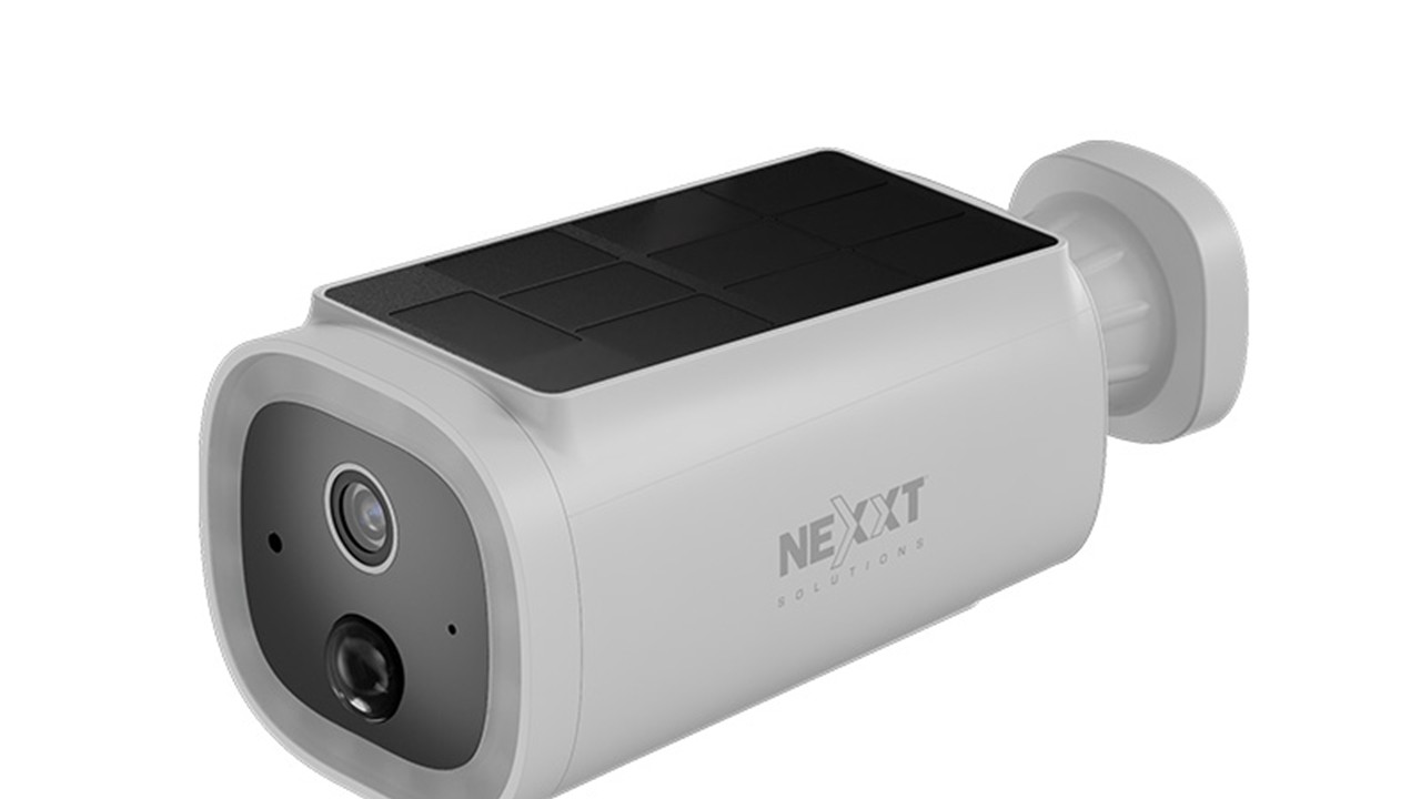 Nexxt Solutions Home Cámara Wi-Fi con Panel Solar Integrado