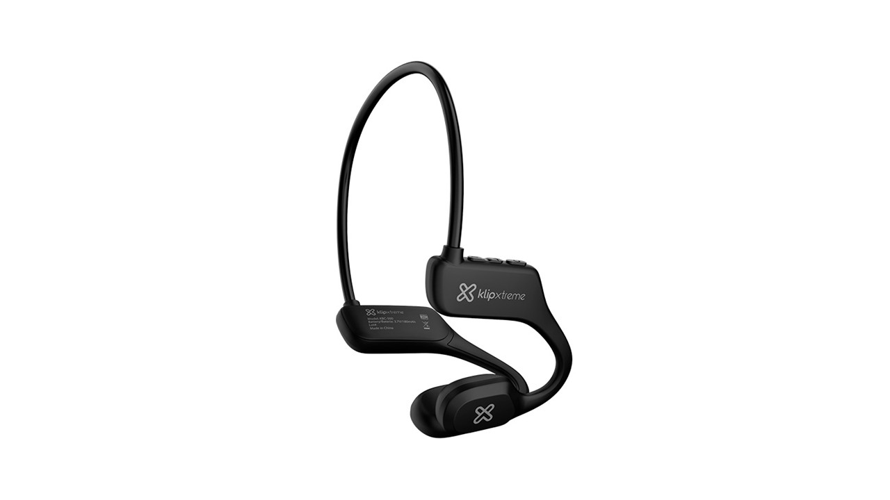 Klip Xtreme WaveZound KBC-500 Audífonos de Conducción Ósea Gris