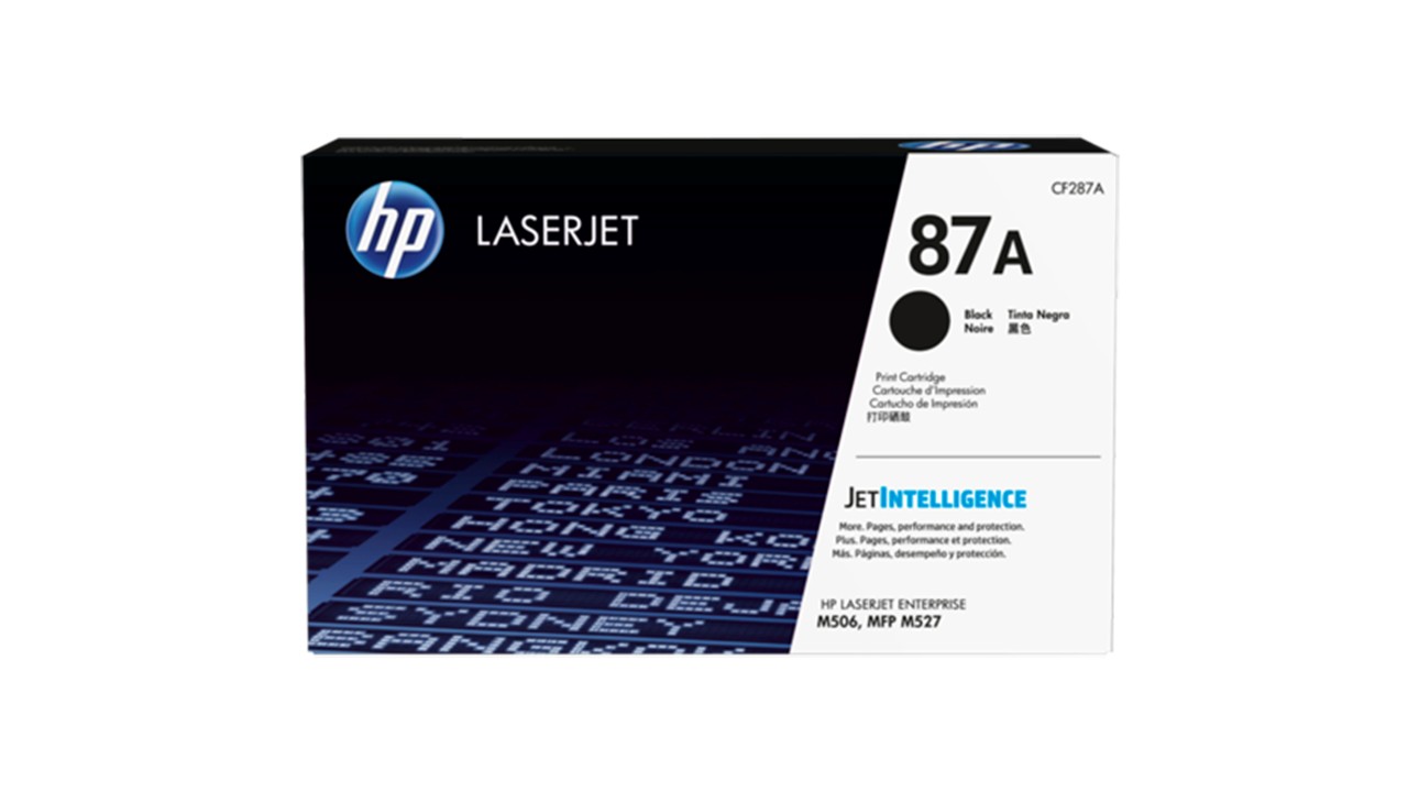 HP 87A Cartucho de Tóner Negro Original