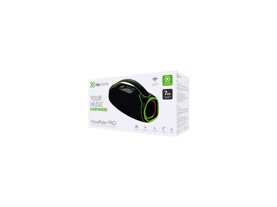 Altavoz Portátil Bluetooth Klip Xtreme KBB-500