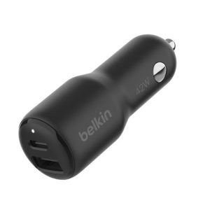 Belkin Cargador para Auto USB-C + USB-A 42W