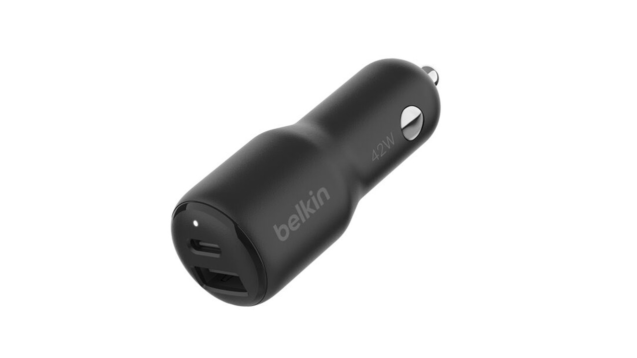 Belkin Cargador para Auto USB-C + USB-A 42W
