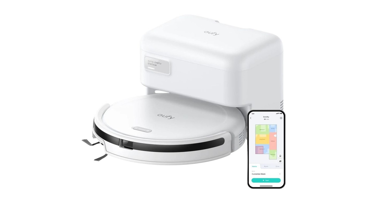 Eufy C10 Robot Aspiradora con Estación de Auto-Vaciado