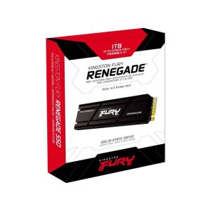 Unidad de Estado Sólido (SSD) M.2 2280 Kingston FURY Renegade 1TB con Disipador de Calor