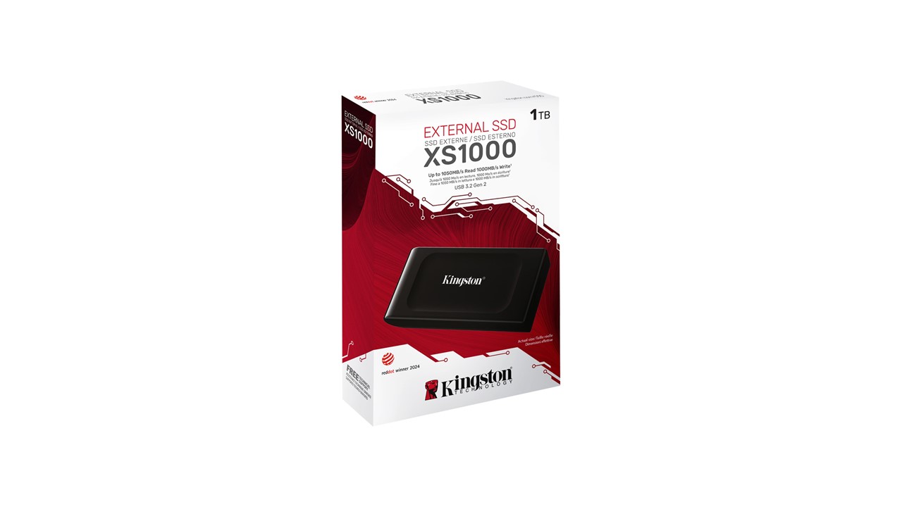 Unidad de Estado Sólido (SSD) Externa Kingston XS1000 1TB