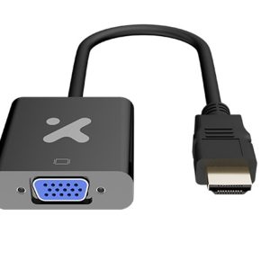 Adaptador Xtech HDMI a VGA Full HD 1080p Negro